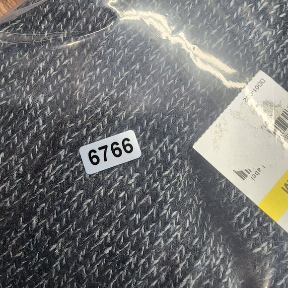 Womens Gray Karen Scott Open Front Cardigan Sweater 100% Acrylic Long Sleeve M - Picture 10 of 10